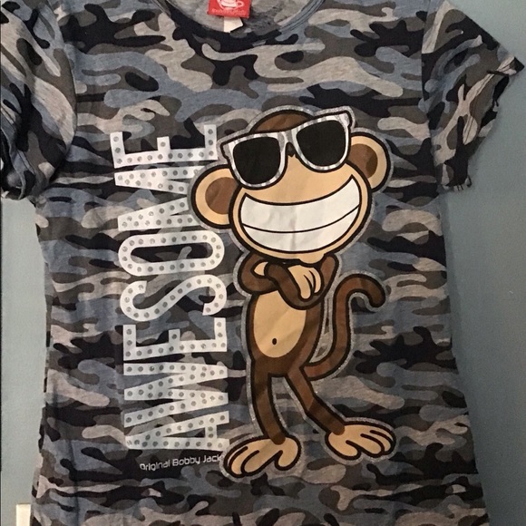 Camo monkey shirt Clearance